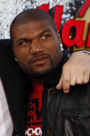 Quinton 'Rampage' Jackson El equipo A Premiere en Hollywood