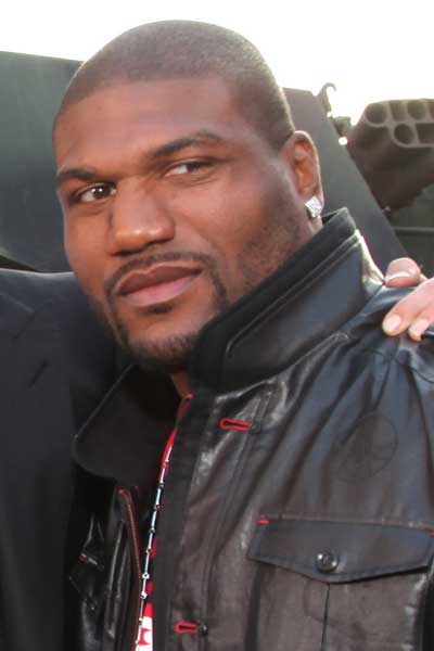 Quinton 'Rampage' Jackson El equipo A Premiere en Hollywood