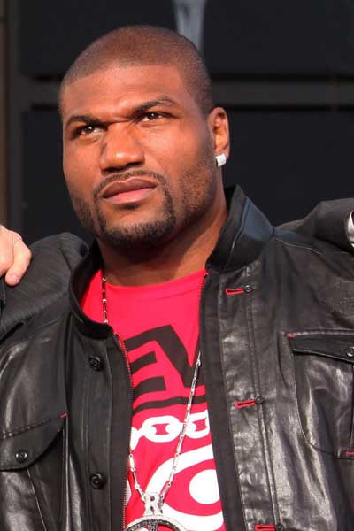 Quinton 'Rampage' Jackson El equipo A Premiere en Hollywood