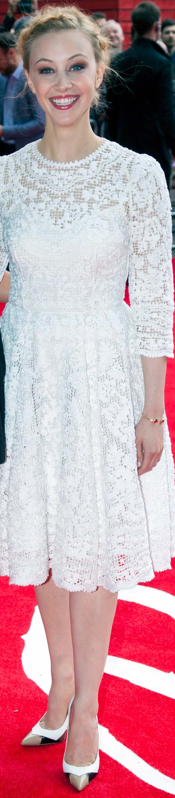 Sarah Gadon Belle Premiere Londres