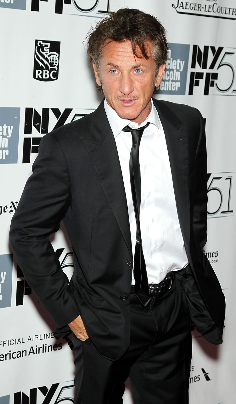 Sean Penn La vida secreta de Walter Mitty Premiere en Nueva York