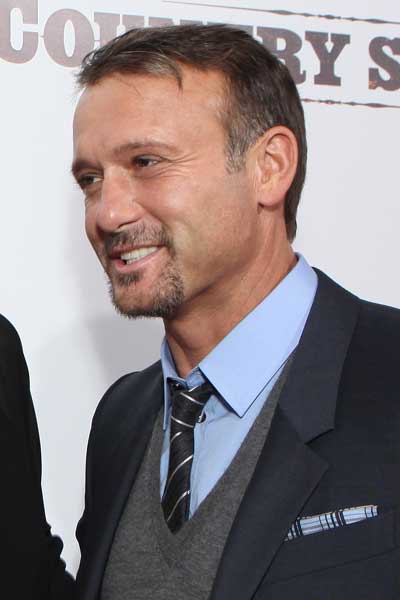 Tim McGraw Country strong Premiere en Los Ángeles