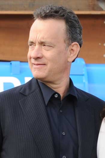 Tom Hanks Ángeles y demonios Presentación en CERN
