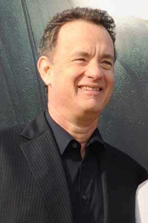 Tom Hanks Ángeles y demonios Presentación en CERN