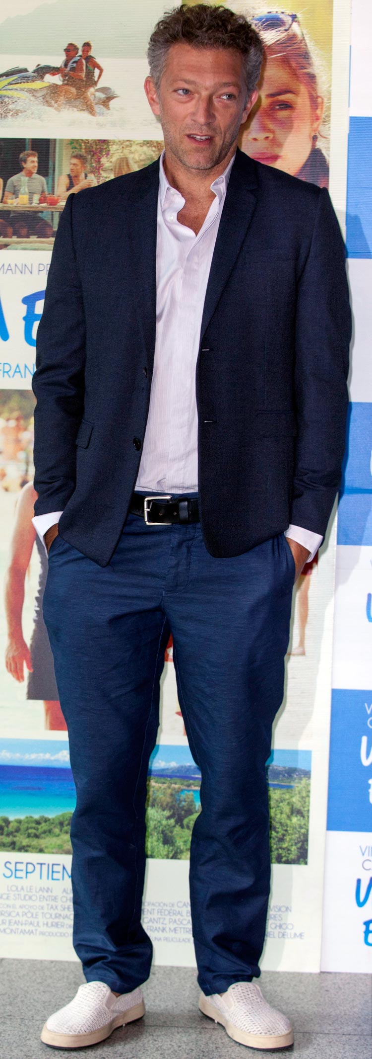 Vincent Cassel Una semana en Córcega Photocall en Madrid