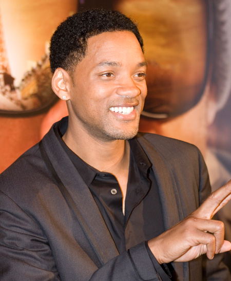 Will Smith Hancock Premiere en París