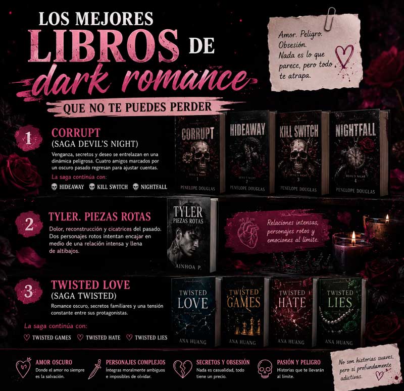Mejores libros de dark romance