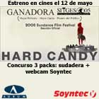 Concurso Hard Candy: 3 packs sudadera + webcam Soyntec