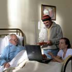 Carlos Sorin y Mika Kaurismäki en la Seminci