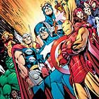 Robert Downey Jr. y Jon Favreau en Los vengadores