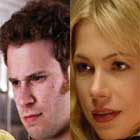 Seth Rogen y Michelle Williams en 'Take This Walz'