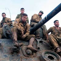 'Corazones de acero' lidera el boxoffice USA