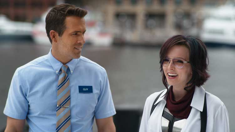 Ryan Reynolds y Jodie Comer en 'Free guy'