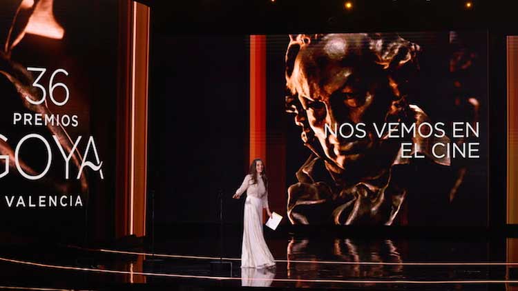 Ángela Molina en los Premios Goya 2022
