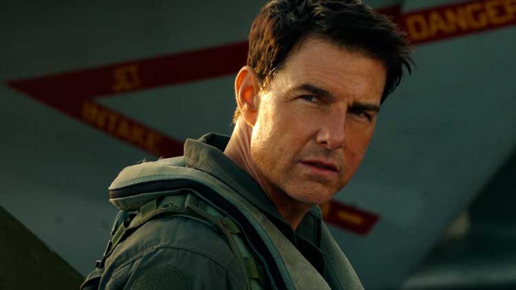 Tom Cruise como Capt. Pete Maverick Mitchell en 'Top Gun: Maverick'