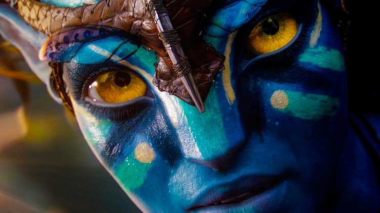 Detalle del nuevo póster de 'Avatar' para su vuelta a los cines en el año 2022