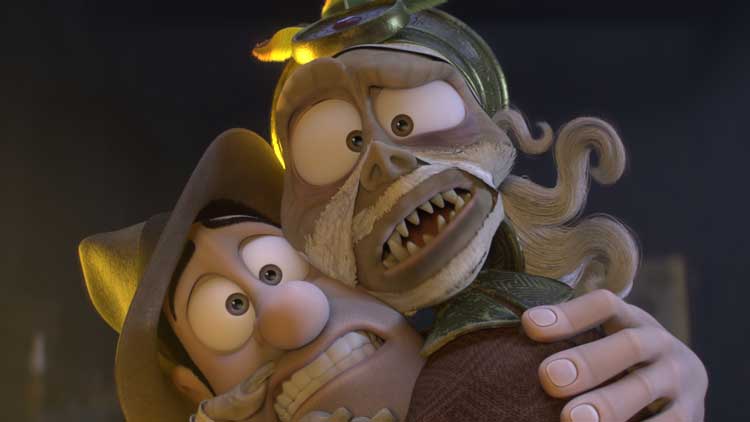 Fotograma de la película 'Tadeo Jones 3. La tabla esmeralda'