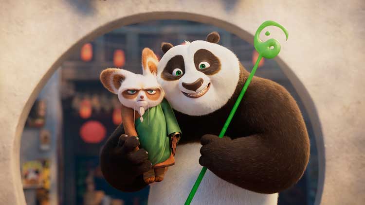 Fotograma de la película 'Kung Fu Panda 4'