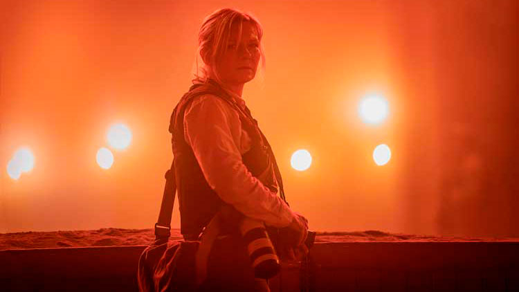 Kirsten Dunst en 'Civil war'