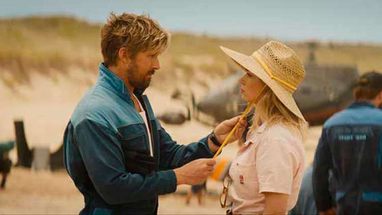 Ryan Gosling y Emily Blunt en 'El especialista'