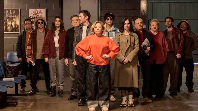 El elenco artístico de 'Aída y vuelta'