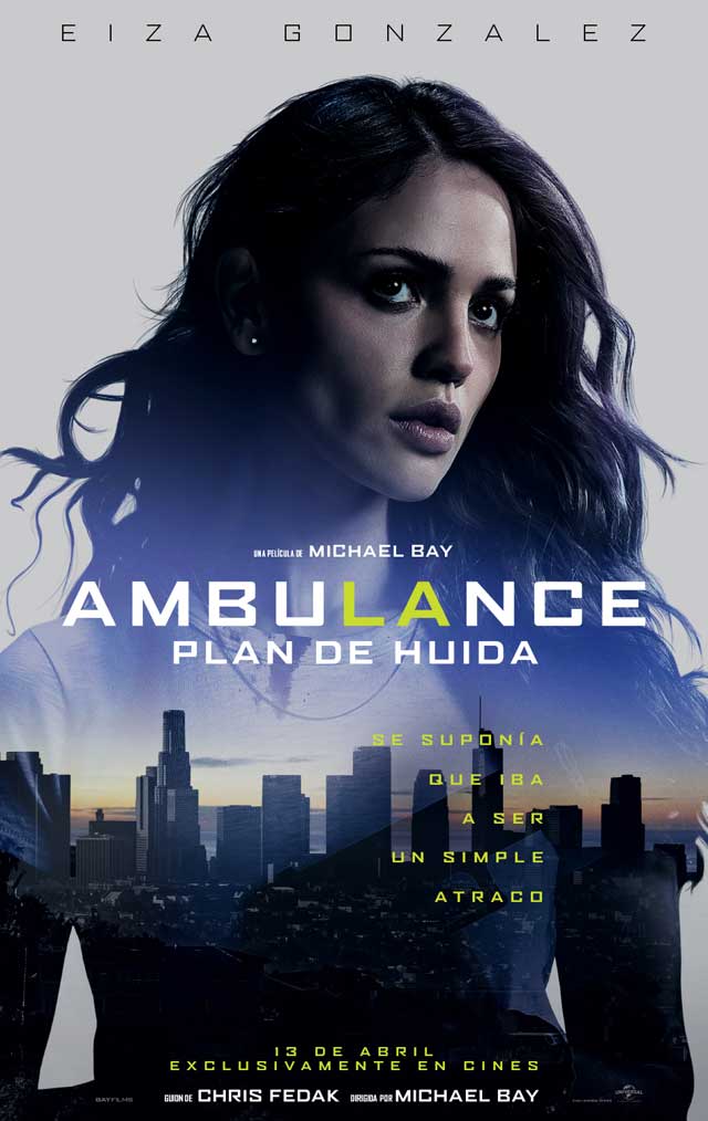 Ambulance - cartel Eiza González