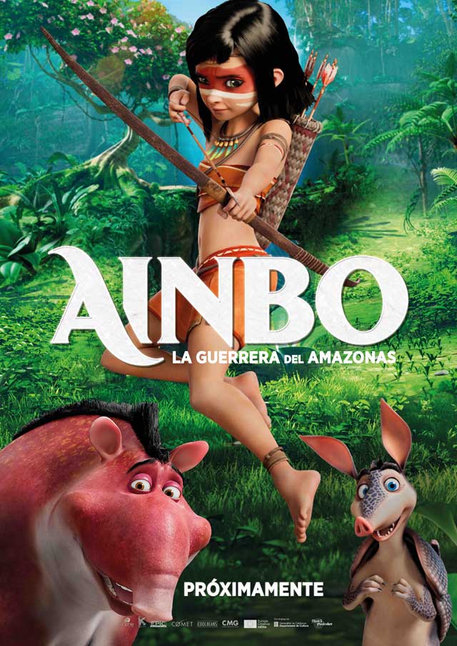 Ainbo, la guerrera del Amazonas - cartel teaser