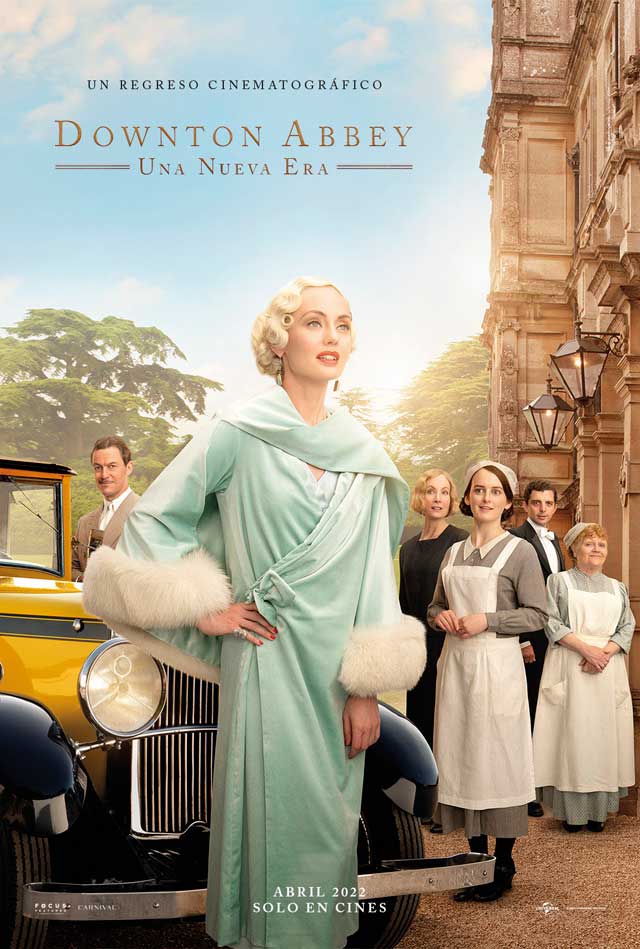 Downton Abbey: Una nueva era - cartel Laura Haddock es Myrna