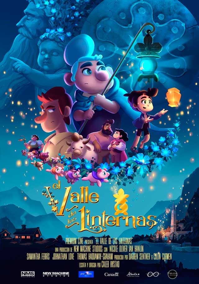 El valle de las linternas - cartel