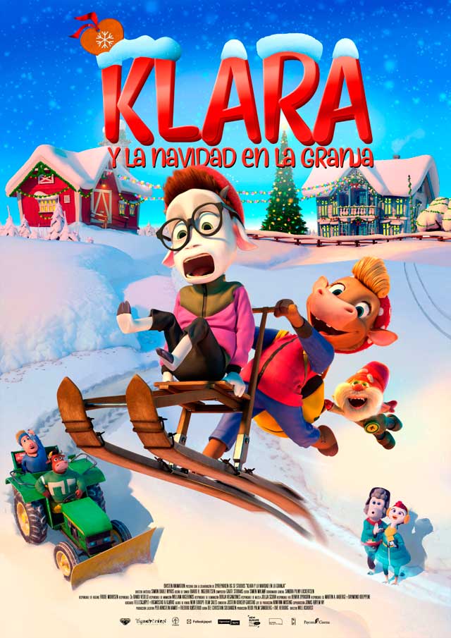 Klara y la Navidad en la granja - cartel
