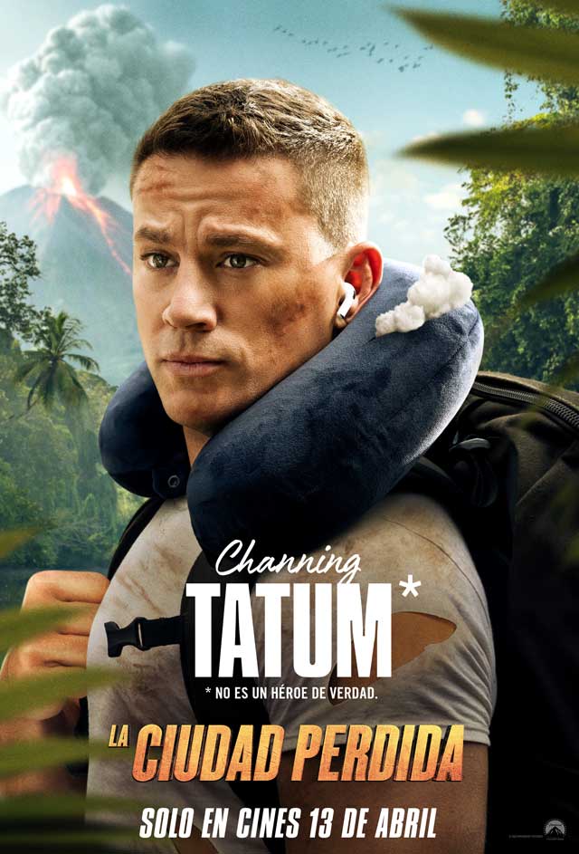 La ciudad perdida - cartel Channing Tatum