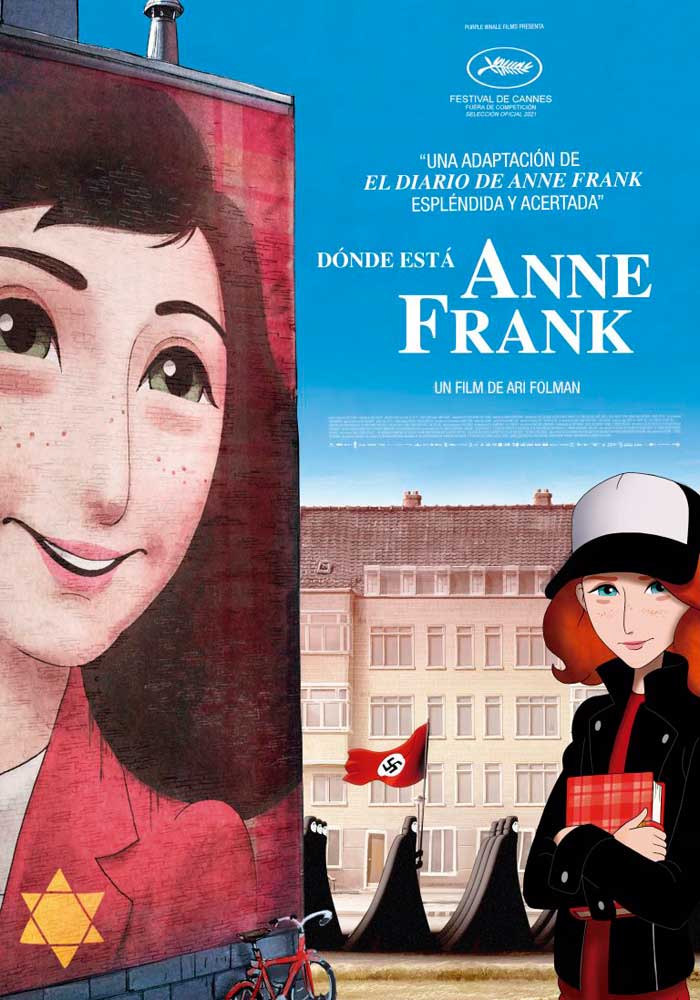 Dónde está Anne Frank - cartel