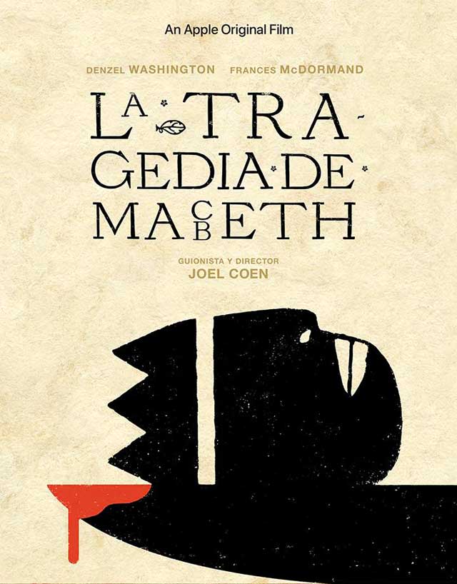 La tragedia de Macbeth - cartel