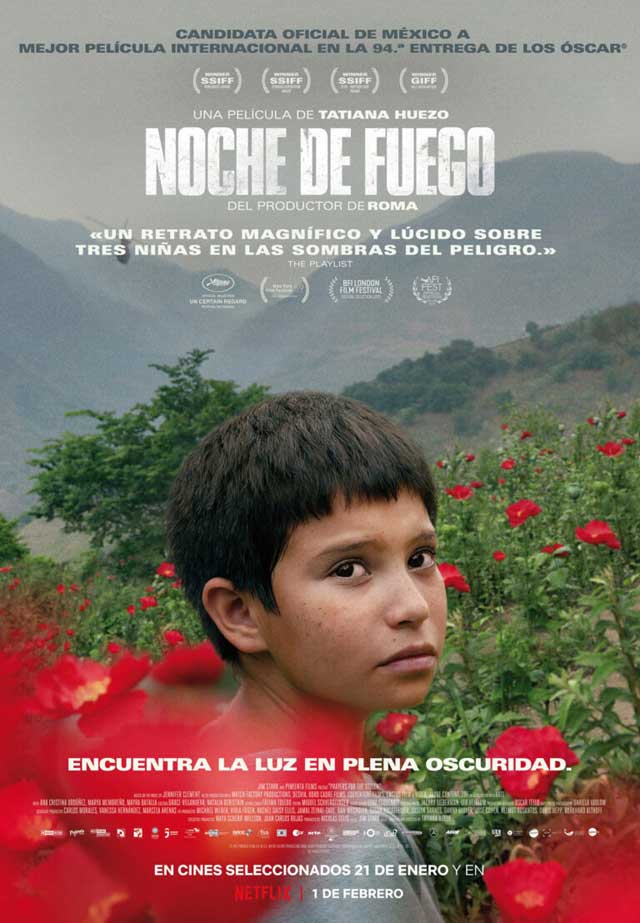 Noche de fuego - cartel