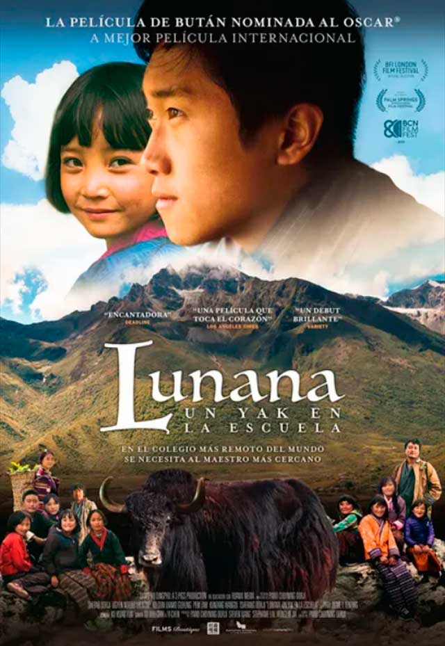 Lunana: Un yak en la escuela - cartel