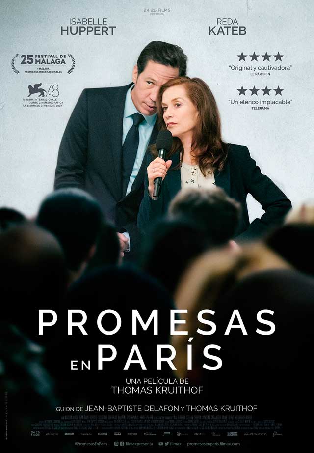Promesas en París - cartel