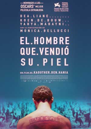 Cartel de El hombre que vendió su piel