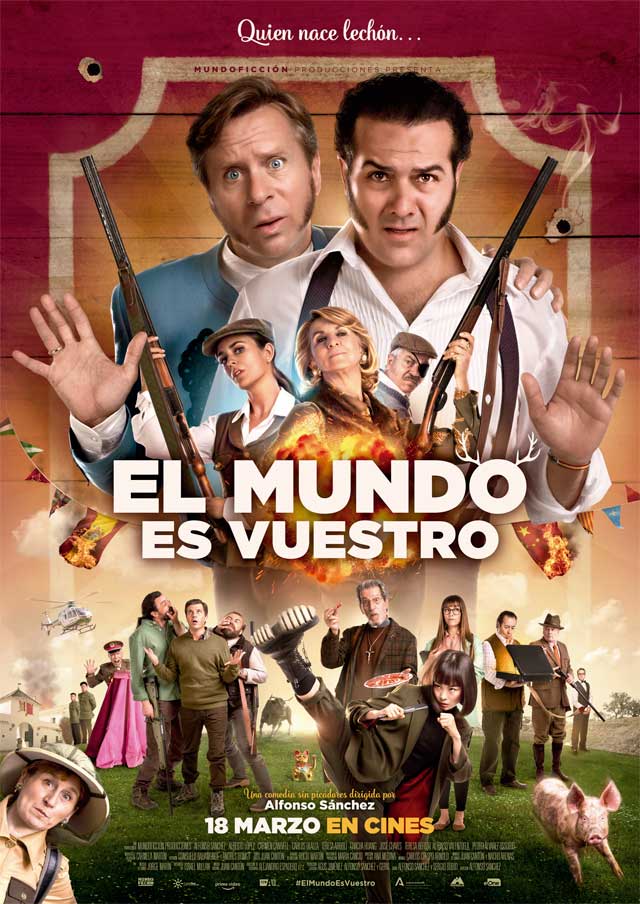 El mundo es vuestro - cartel