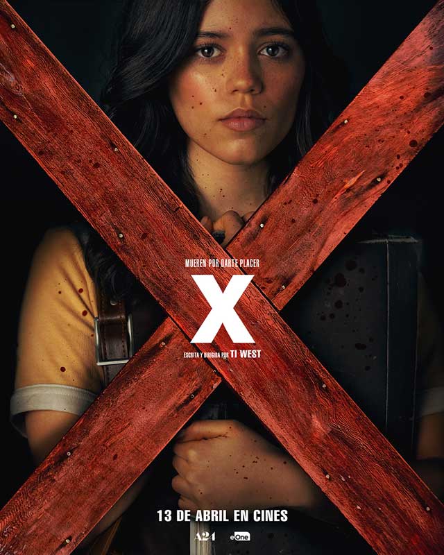 X - cartel Jenna Ortega