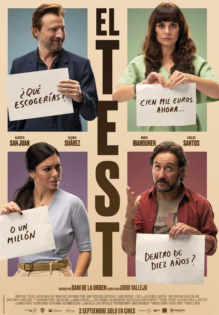 El test - cartel