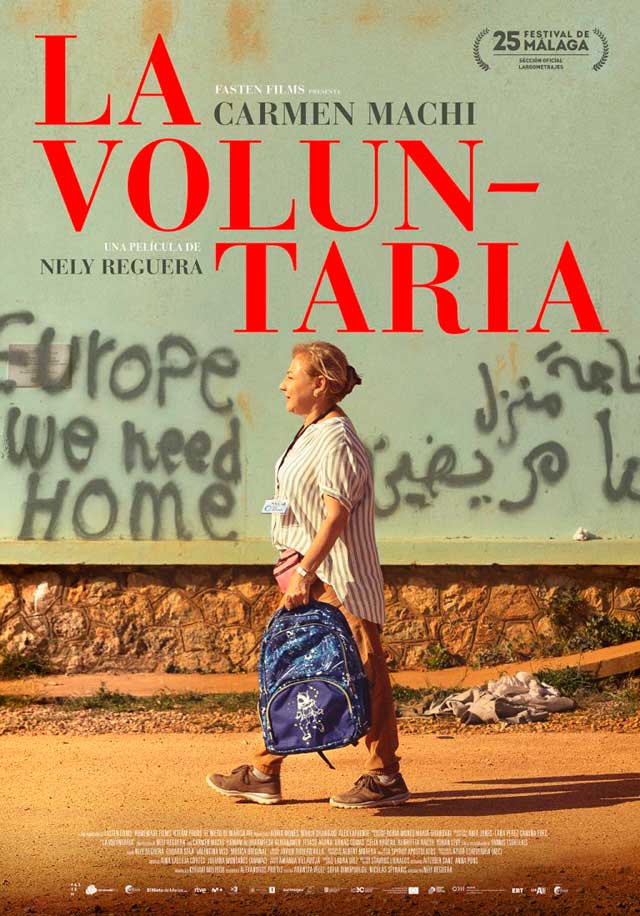 La voluntaria - cartel