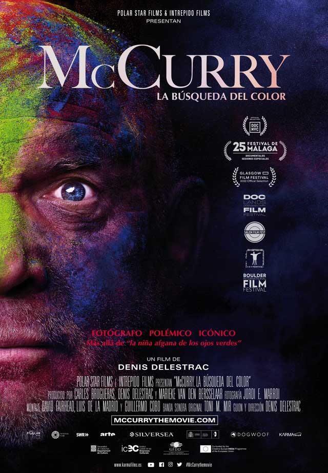 McCurry, la búsqueda del color - cartel