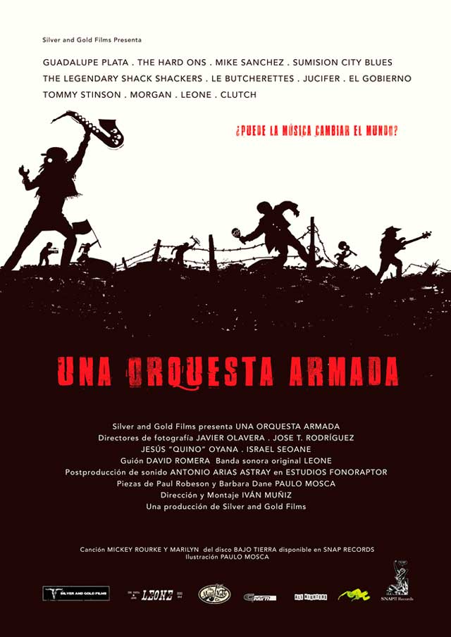 Una orquesta armada - cartel