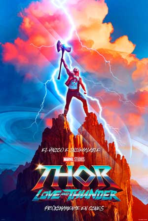 Cartel de Thor: Love and thunder