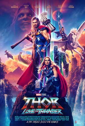 Cartel de Thor: Love and thunder