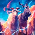 Thor: Love and thunder cartel reducido Goats