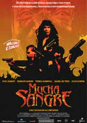 Cartel de Mucha sangre