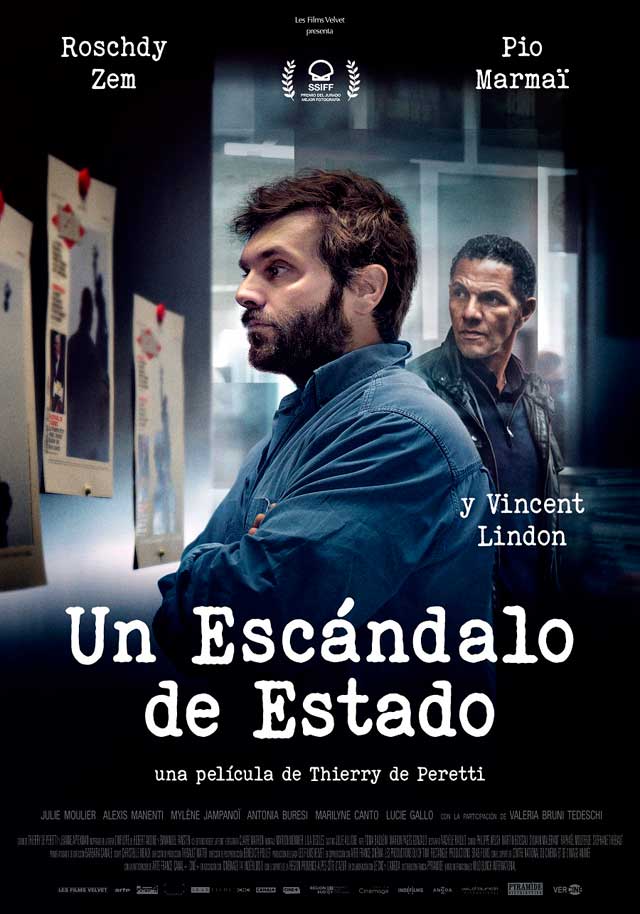 Un escándalo de estado - cartel