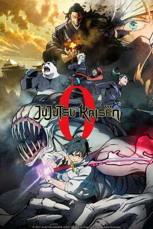 Cartel de Jujutsu Kaisen 0: La película