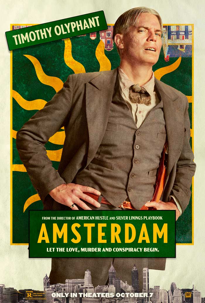 Ámsterdam - cartel Timothy Olyphant
